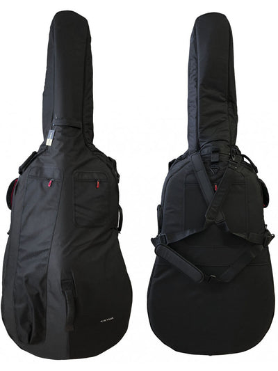 GEWA Double Bass Bag PRESTIGE II, Gewa, China, Germany, 3/4, hand-picked and inspected by Violins and such, with TEO musical Instruments, London Ontario Canada