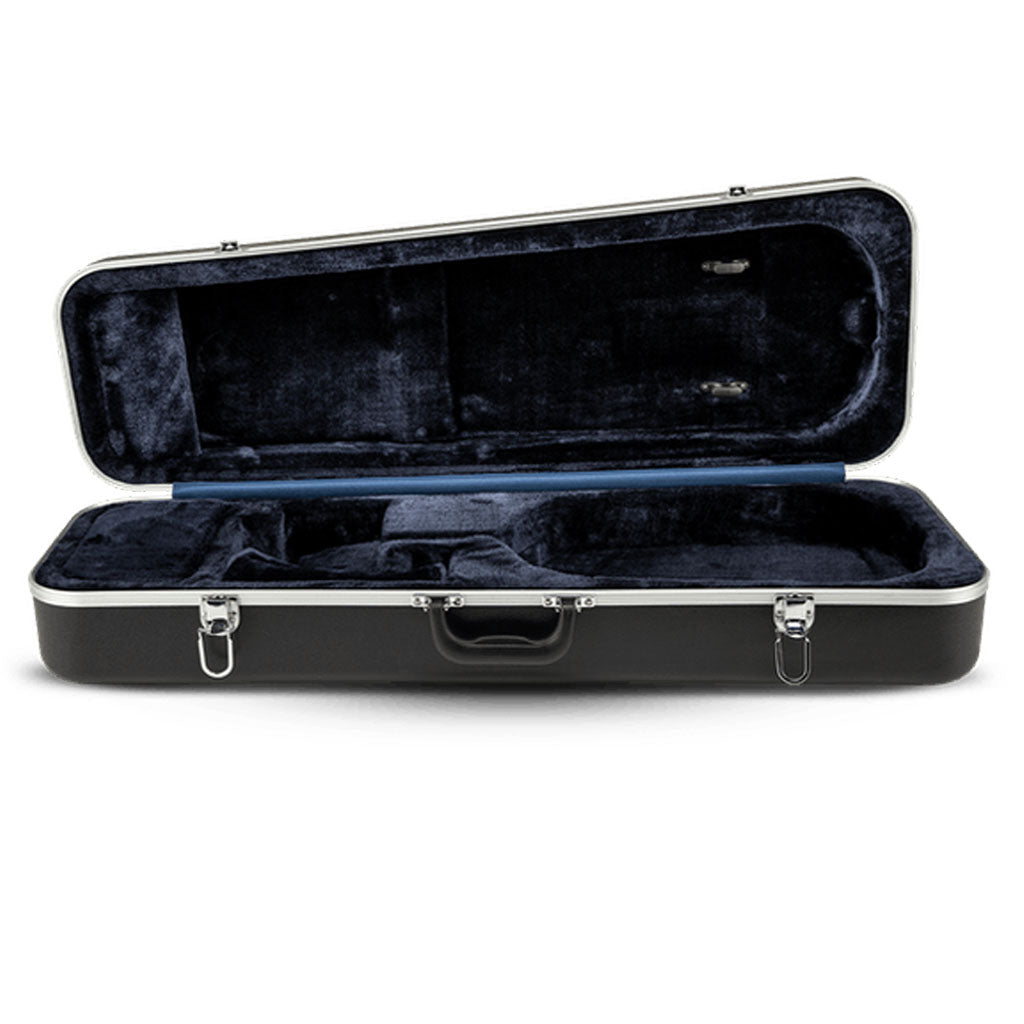 Oblong CA750 Thermoplastic Viola Case, black, navy blue, Eastman, full size, hand-picked and inspected by Violins and such, with TEO musical Instruments, London Ontario Canada