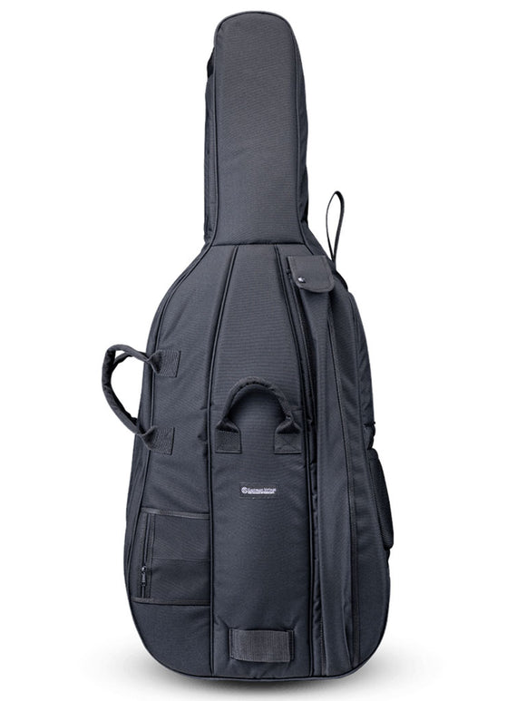 Presto CC50 Cello Bag, textile, cordura, black, Eastman, full size, 4/4, 3/4, 1/2, 1/4, 1/8, hand-picked and inspected by Violins and such, with TEO musical Instruments, London Ontario Canada