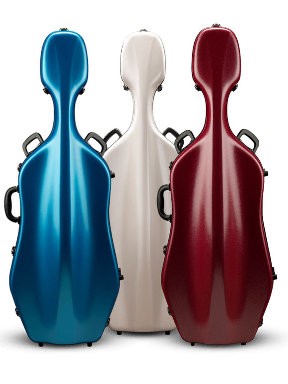 FiberXtex Cello Case, 4/4, full size, Fiberglass, fibreglass Eastman, China, hand-picked and inspected by Violins and such, with TEO musical Instruments, London Ontario Canada