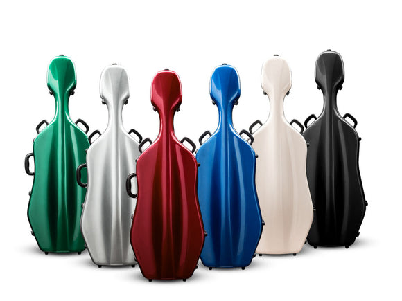 FiberXlite Cello Case, 4/4, full size, Fiberglass, fibreglass Eastman, China, hand-picked and inspected by Violins and such, with TEO musical Instruments, London Ontario Canada