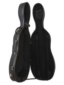Semi-rigid cello case, unique, soft, hard, shell, 4/4, 3/4, 1/2, size, Eastman, China, hand-picked and inspected by Violins and such, with TEO musical Instruments, London Ontario Canada