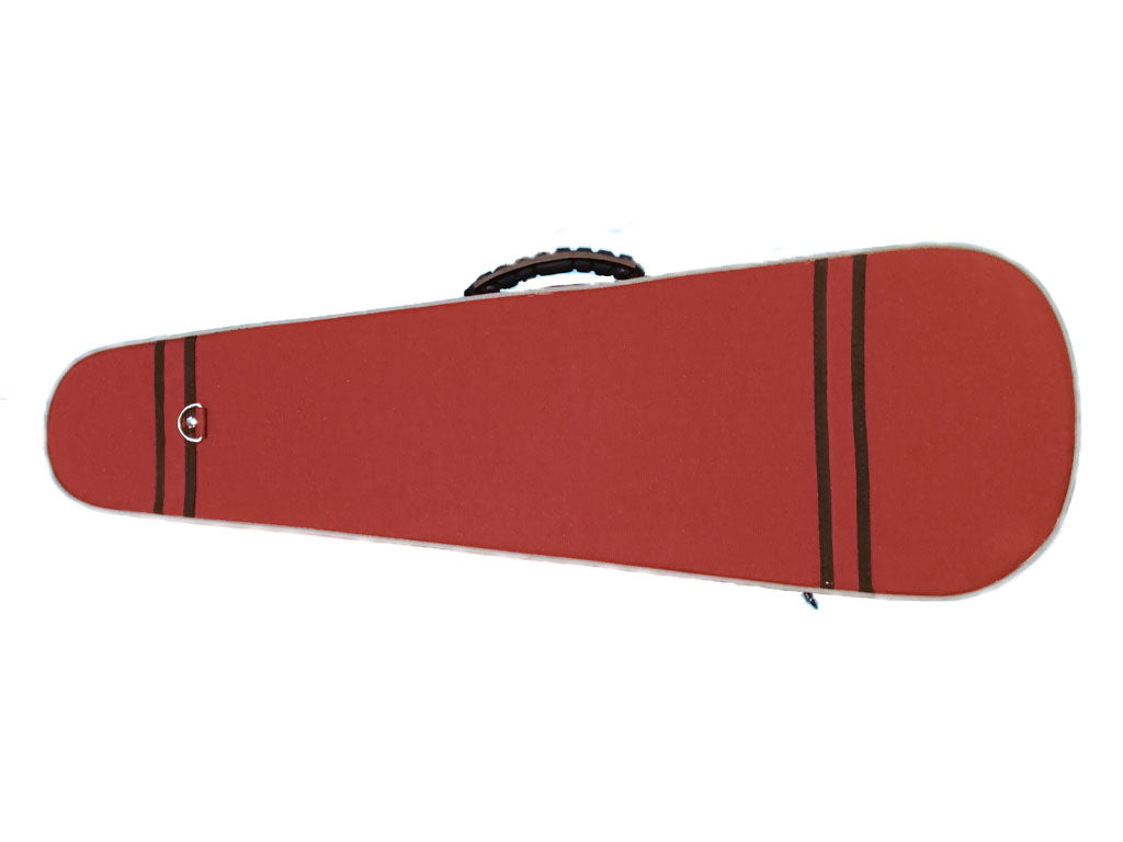 Student II Red-Black 1372 Dart Shaped Violin Case, Styrofoam, Stentor, full size, 4/4, 3/4, 1/2, 1/4, 1/8, hand-picked and inspected by Violins and such, with TEO musical Instruments, London Ontario Canada