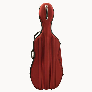Semi-rigid Cello Case, 4/4, 3/4, 1/2, hard shell, soft shell, light, Primo, China, hand-picked and inspected by Violins and such, with TEO musical Instruments, London Ontario Canada