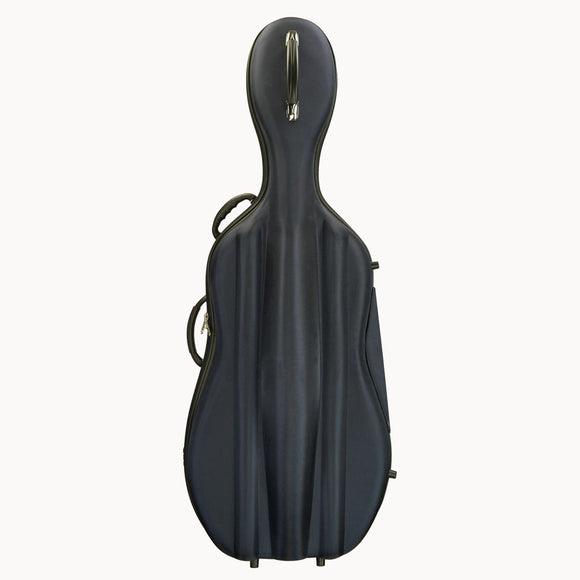 Semi-rigid Cello Case, 4/4, 3/4, 1/2, hard shell, soft shell, light, Primo, China, hand-picked and inspected by Violins and such, with TEO musical Instruments, London Ontario Canada