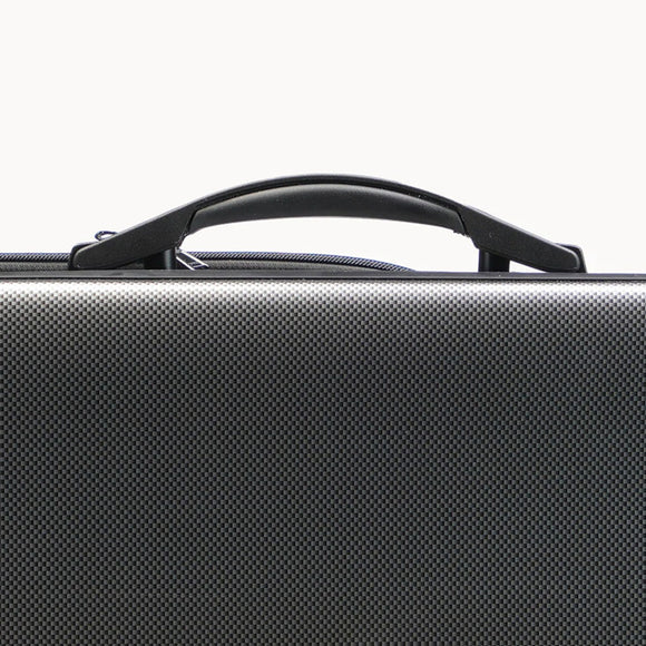 Primo Oblong Polycarbonate Violin Case, light, Primo, China, hand-picked and inspected by Violins and such, with TEO musical Instruments, London Ontario Canada