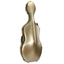 Shaped 6360 Polycarbonate PC Cello case, Primo, China, hand-picked and inspected by Violins and such, with TEO musical Instruments, London Ontario Canada