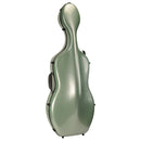 Shaped 6360 Polycarbonate PC Cello case, Primo, China, hand-picked and inspected by Violins and such, with TEO musical Instruments, London Ontario Canada
