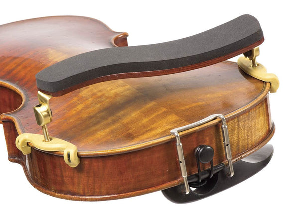 KUN BRAVO Wooden Violin Shoulder Rest, maple, wood, collapsible, 4/4, full size, Canada, Kun, hand-picked and inspected by Violins and such, with TEO musical Instruments, London Ontario Canada