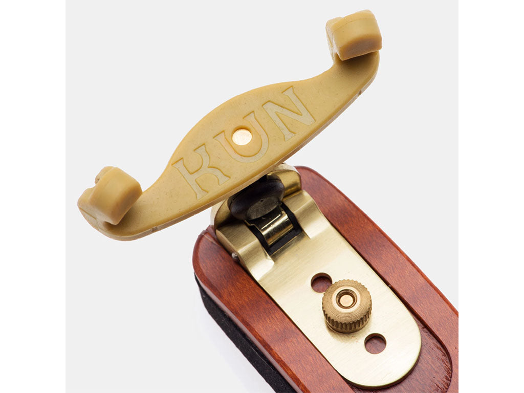 KUN BRAVO Wooden Violin Shoulder Rest, maple, wood, collapsible, 4/4, full size, Canada, Kun, hand-picked and inspected by Violins and such, with TEO musical Instruments, London Ontario Canada