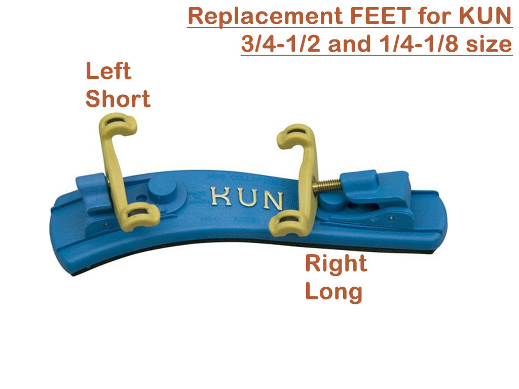 KUN Replacement Shoulder Rest FEET - 0