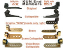 KUN Replacement Shoulder Rest END MEMBERS, Canada, Kun, hand-picked and inspected by Violins and such, with TEO musical Instruments, London Ontario Canada