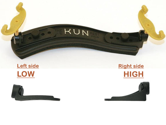 KUN Viola Replacement Shoulder Rest END MEMBERS, Canada, Kun, hand-picked and inspected by Violins and such, with TEO musical Instruments, London Ontario Canada