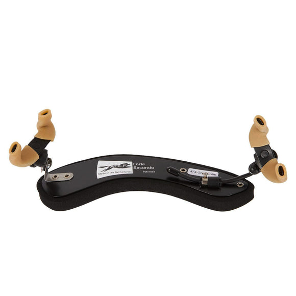 Wolf Violin Shoulder Rest, Primo, Secondo, Forte, Standard, Superflexible, 4/4, 3/4, 1/2, 1/4, 1/8, 1/16, Wolf, Netherlands, Holland, Dutch,  hand-picked and inspected by Violins and such, with TEO musical Instruments, London Ontario Canada