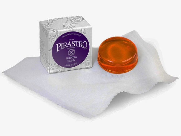 Eudoxa Rosin, Violin, Viola, Medium hardness, Orange, Pirastro, Germany, hand-picked and inspected by Violins and such, with TEO musical Instruments, London Ontario Canad