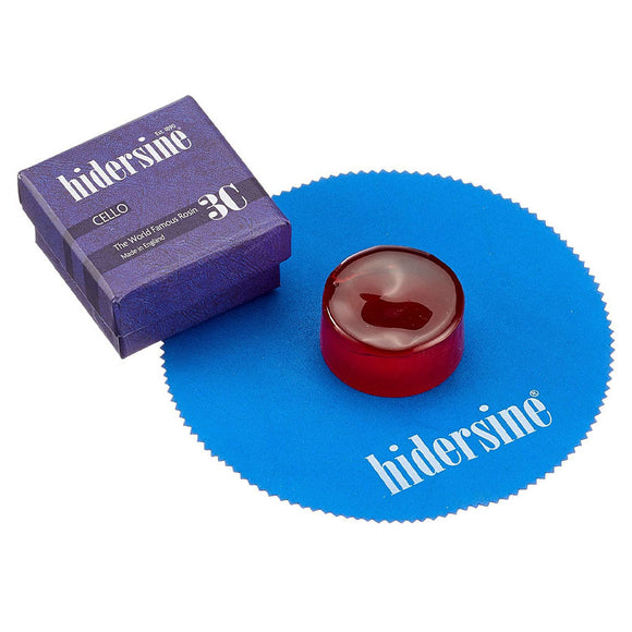 Hidersine Cello Rosin, hard, soft, 3C, 6C, 12C, Hidersine, UK, England, hand-picked and inspected by Violins and such, with TEO musical Instruments, London Ontario Canada
