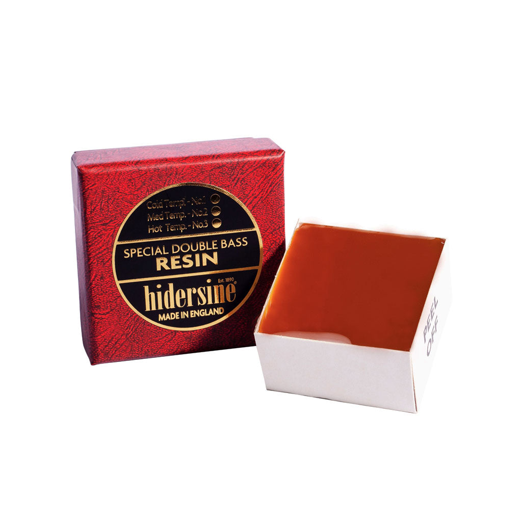 Hidersine Double Bass Rosin, hard, soft, 6B, DB2, Hidersine, UK, England, hand-picked and inspected by Violins and such, with TEO musical Instruments, London Ontario Canada