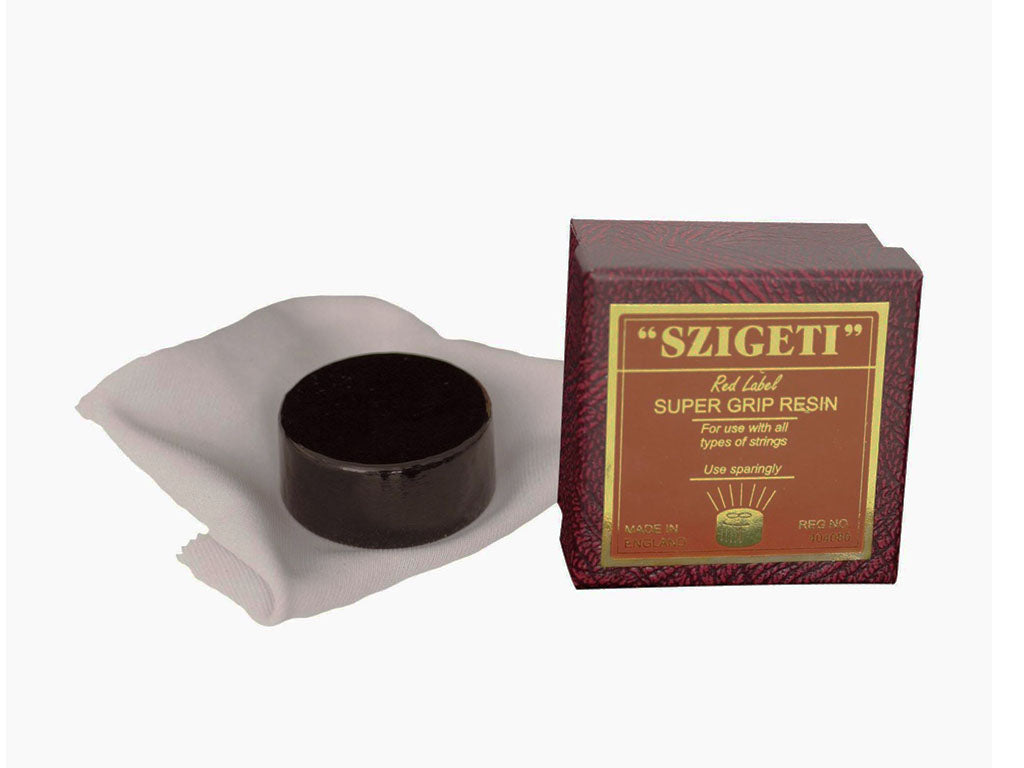Szigeti Super Grip, Red Label, medium, soft, medium hard, Hidersine, UK, England, hand-picked and inspected by Violins and such, with TEO musical Instruments, London Ontario Canada