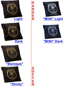 Melos cello rosin, dark, light, baroque, Greece, hand-picked and inspected by Violins and such, with TEO musical Instruments, London Ontario Canada