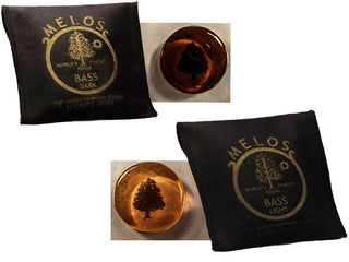 Melos Double Bass rosin, dark, light, baroque, Greece, hand-picked and inspected by Violins and such, with TEO musical Instruments, London Ontario Canada