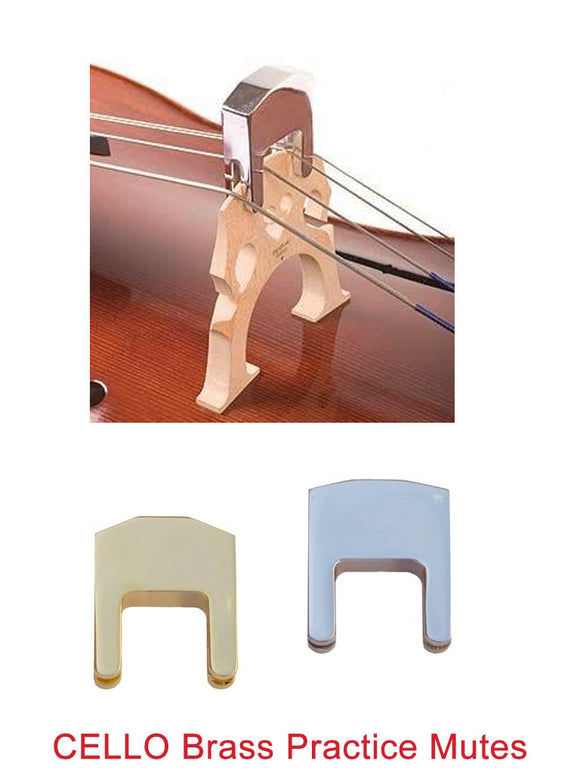 Ultra Practice Brass Mutes, USA, gold, nickel, metal mute, hand-picked and inspected by Violins and such, with TEO musical Instruments, London Ontario Canada