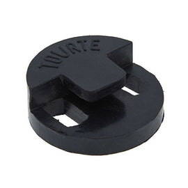 Tourte Round and Viol shape Rubber Mutes, Round, Viol, one hole, two holes, USA, rubber mute, hand-picked and inspected by Violins and such, with TEO musical Instruments, London Ontario Canada