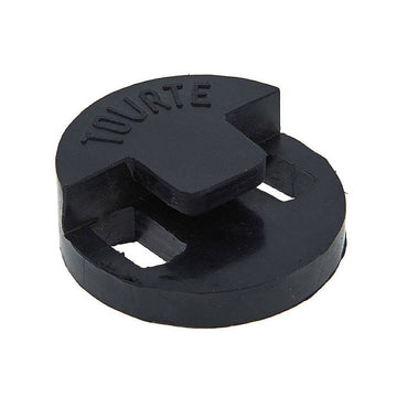 Tourte Round and Viol shape Rubber Mutes, Round, Viol, one hole, two holes, USA, rubber mute, hand-picked and inspected by Violins and such, with TEO musical Instruments, London Ontario Canada