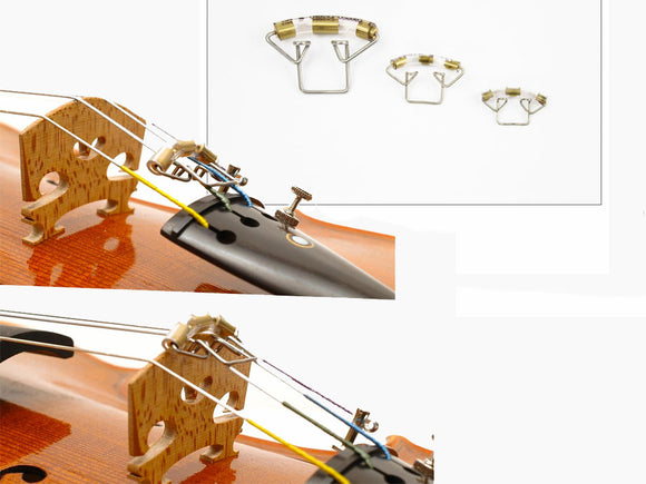 Sihon's mutes, wire, brass, sylicone, hand-picked and inspected by Violins and such, with TEO musical Instruments, London Ontario Canada