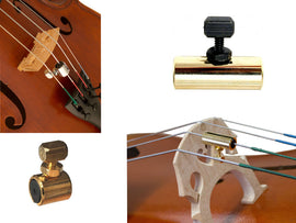 RDM Wolftone eliminators, brass, rubber, simple,  hand-picked and inspected by Violins and such, with TEO musical Instruments, London Ontario Canada
