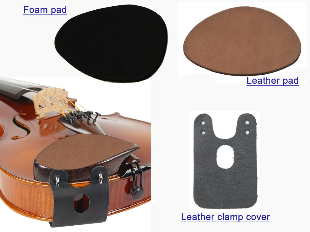 Chinrest Pads and Clamp Cover, Mach, Canada, hand-picked and inspected by Violins and such, with TEO musical Instruments, London Ontario Canada