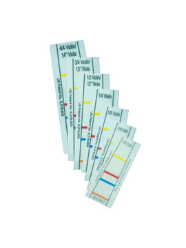 Violin/ Viola First Finger Positioning Stickers, hand-picked and inspected by Violins and such, with TEO musical Instruments, London Ontario Canada