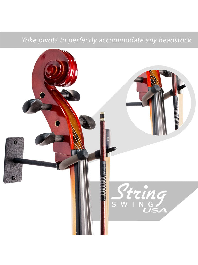 String Swing Violin/Viola and Cello Wall Hangers - 0